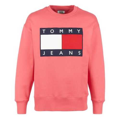 Свитшот мужской Tommy Jeans DM0DM07201 T1L розовый M в Оджи