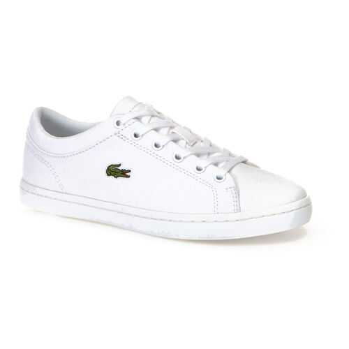 Кеды женские Lacoste Straightset BL 2 белые 37.5 RU в Оджи