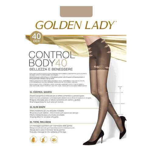 Колготки Golden Lady CONTROL BODY 40, daino gld, 5/XL в Оджи