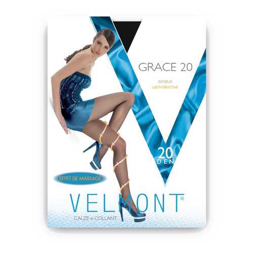 Колготки женские VELMONT VN GRACE 20 черные 2 (S) в Оджи