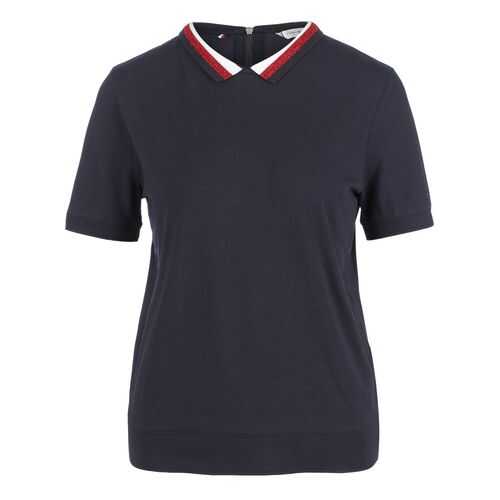 Поло женское Tommy Hilfiger WW0WW27534 синее XS в Оджи